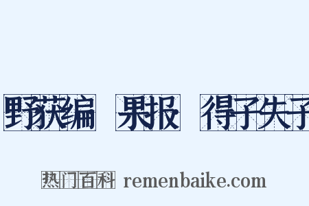 野获编·果报·得子失子是什么意思的图片
